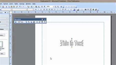 How To Create Bubble Letters In Microsoft Publisher Microsoft Graphic