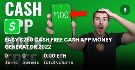 EASY $250 CASH FREE CASH APP MONEY GENERATOR 2022 - Collection | OpenSea