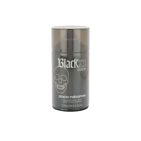 Paco Rabanne Black Xs Lexcès Perfumed Body Spray Pour Homme 250 Ml £1399