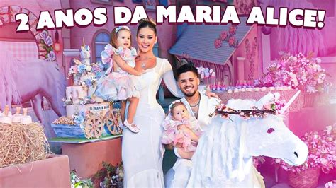 Mostrei Todos Detalhes Da Festa Da Maria Alice Youtube