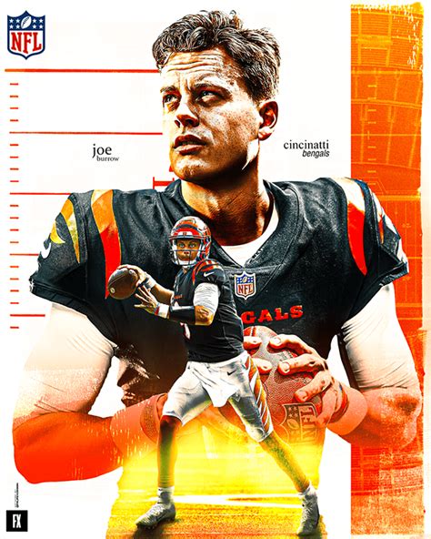 Joe Burrow - Cincinatti Bengals on Behance