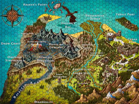 Inkarnate Forest Map