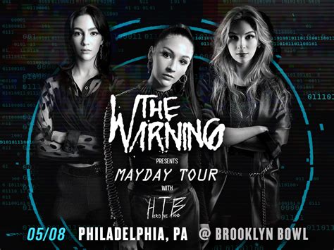 The Warning Mayday Tour 2022 Brooklyn Bowl