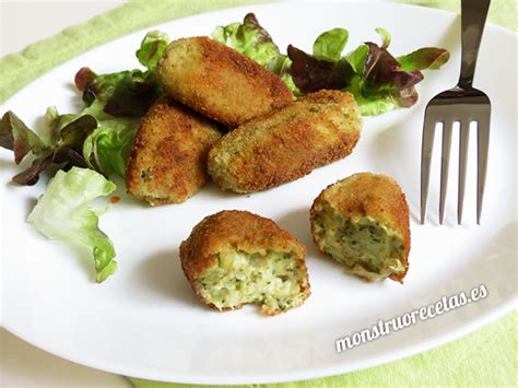 Croquetas de brócoli y queso El Monstruo de las Recetas