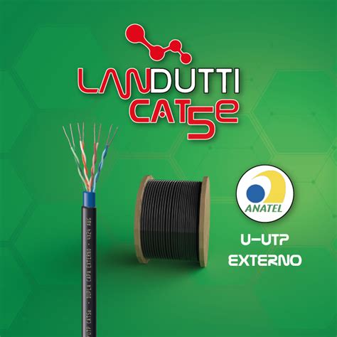 U Utp Cat E Dupla Capa Externo Condutti Cabos Especiais