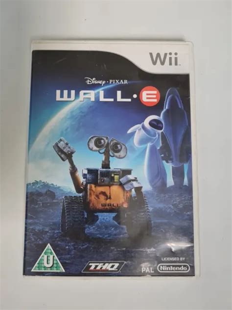 Disney Pixar Wall E Nintendo Wii Complete With Manual Uk Free