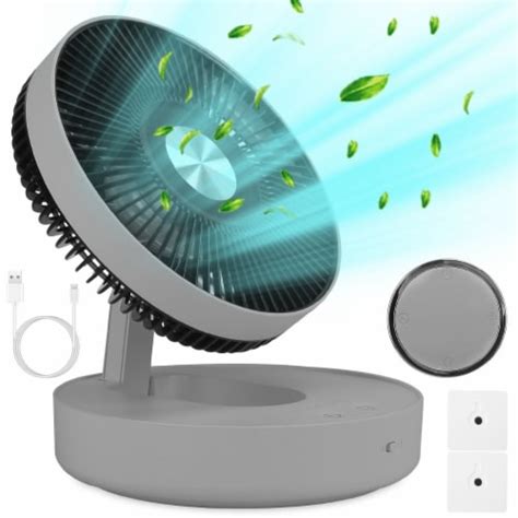 Foldable Rechargeable Led Desk Fan Wall Mounted Fan With Magnetic