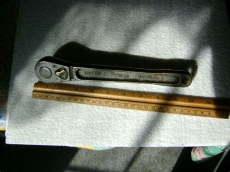 Old Snap On 1 2 Ratchet No 71N Kenosha Wis Antique Price Guide