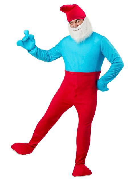 The Smurfs Papa Smurf Adult Costume