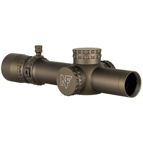 Nightforce Nx8 1 8x24mm F1 2 Mrad Ptl Fc Dmx Dark Earth Fde Riflescope W Capped E W C663 For