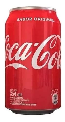 Lata Coca Cola Ml Original X Unidades Como Vivo En Venta En