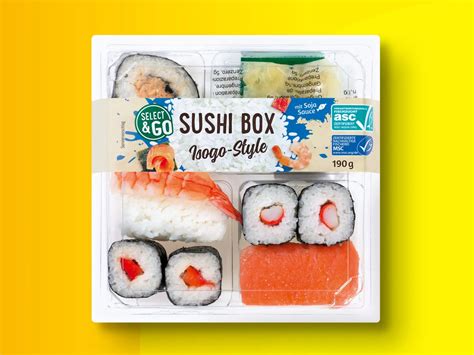 Select Go Asc Msc Sushi Box G Von Lidl Ansehen