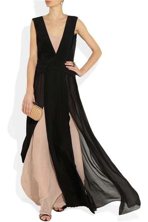 Pleated Silk Crepe De Chine Gown Lovely Clothes Gowns Dresses