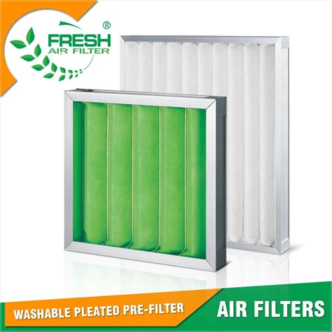 Common Hvac Washable Air Filter/washable Dust Air Filter For Ahu In Air ...