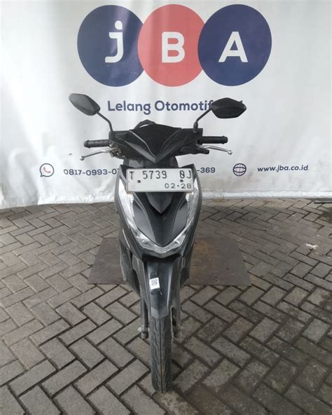 Lelang Motor Honda Beat Esp Cw Hitam Jakarta Tipar