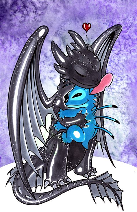 Toothless Stitch Art Of David Wong