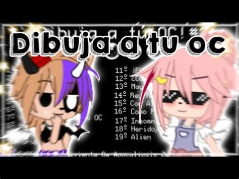 DIBUJA A TU OC COLLAB CON Cloudy Nu Parte 1 Gacha Club Takina