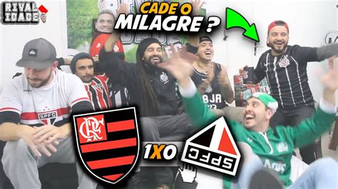 React Flamengo 1x0 São Paulo Melhores momentos semifinal Copa do