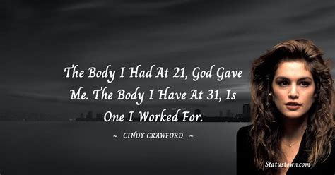 20+ Best Cindy Crawford Quotes