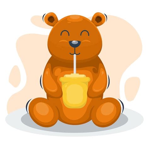 Premium Vector Cute Bear Illustration