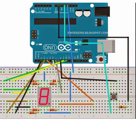 Arduino Seven Segment Display Counter