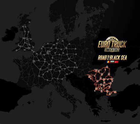 ETS2 Map After The Road To The Black Sea Expansion Quites Steam