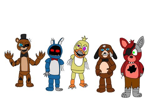 Fnaf The Movie 2 The Withereds By Aymanedrawings On Deviantart