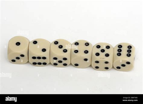 dice, six dice, 1,2,3,4,5,6, numbers Stock Photo - Alamy