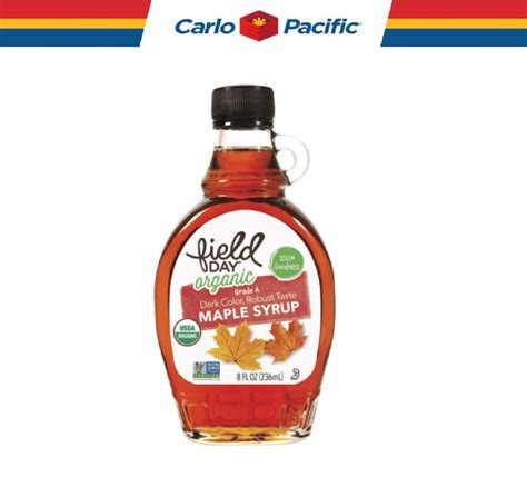 Field Day Organic Grade A Maple Syrup 8oz Lazada PH