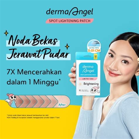 Jual Derma Angel Acne Patch Day Night Mix Acne Patch Plus With