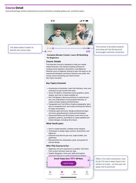 LMS Design guidelines & UX case study (4) | Images :: Behance