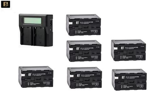 Fb Pcs Np F L Series Info Lithium Batteries With Dual Bay Lcd