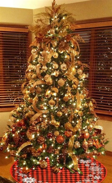 Copper Silver And Gold Metallic Christmas Tree 🎅 🎄 🌟 R