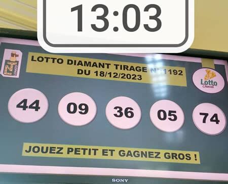 R Sultats Du Lotto Diamant Tirage Lotto Ou Loto Togo Diamant