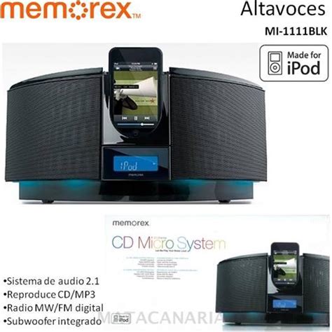 Memorex Cd Micro System Mi Black