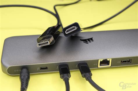 Corsair Tbt200 Thunderbolt 4 Dock Mit 2 5 Gbe Im Test Computerbase