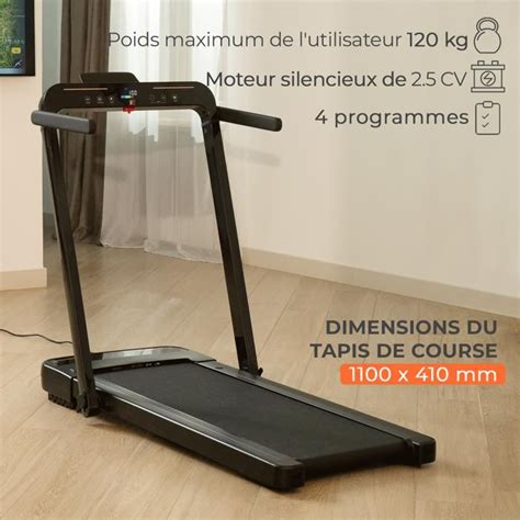 Ym Tapis De Course Lectrique Pliable Next Km H En Super