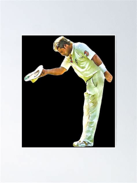 "Shane Warne " Poster for Sale by HuongThaii | Redbubble