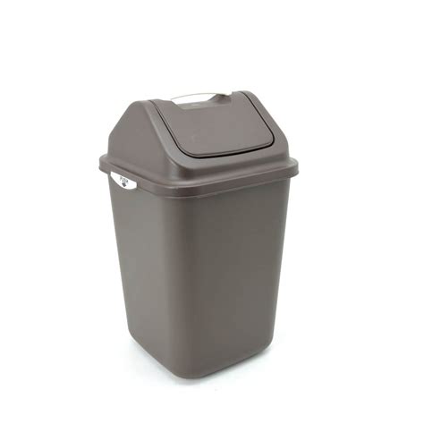 Jual Krisbow 12 Ltr Tempat Sampah Plastik Cokelat Tua Shopee Indonesia