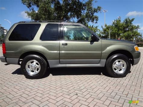 Estate Green Metallic 2003 Ford Explorer Sport XLT Exterior Photo