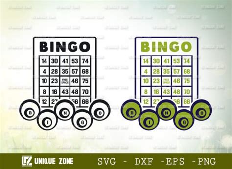 Bingo SVG Cut File, Bingo Game Svg Graphic by Unique Zone · Creative Fabrica