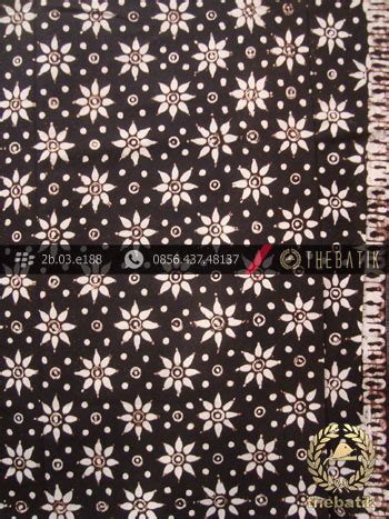 Jual Kain Batik Klasik Jogja Motif Kembang Tanjung Gede Thebatik