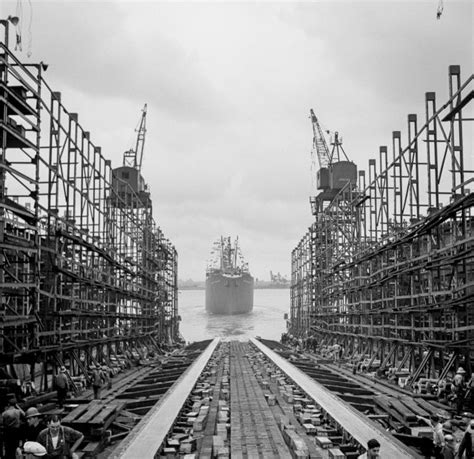 The Ss John W Brown Is Launched Flashbak