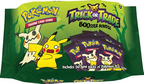 Pokemon Trick Or Trade Halloween Booster Bundle Cloutsnchara