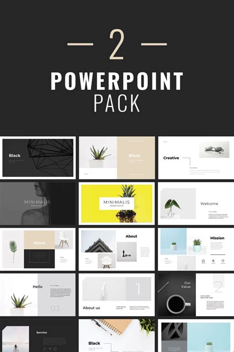 2 Professional Powerpoint Template 77903