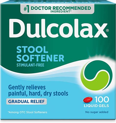 Amazon Dulcolax Stool Softener Laxative Liquid Gel Capsules