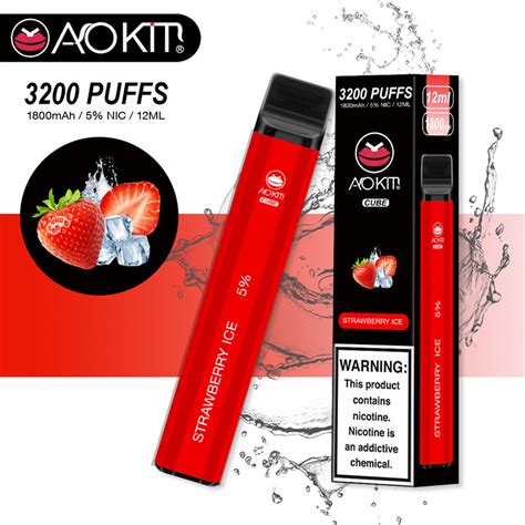 Aokit Cube 3200 Puffs Disposable Vape Wholesale Vape Hk Shop Wholesale