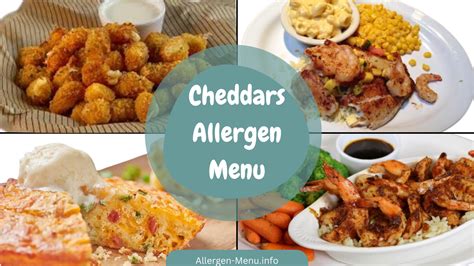 Cheddars Allergen Menu (2024) - Allergen Menu