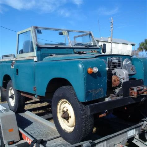 Series Iia Land Rover On Galvanized Frame Classic Land Rover