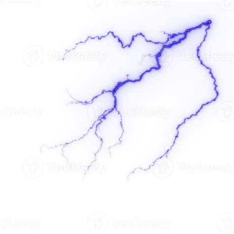 Lightning Natural Light Effect Bright Glowing Png